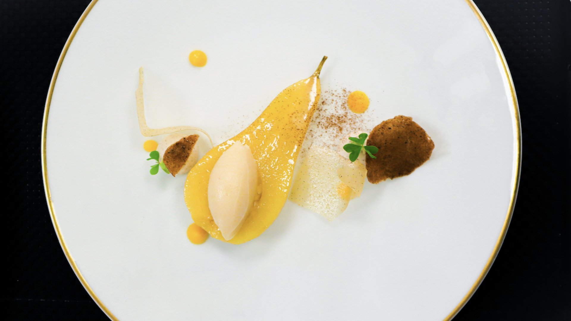 dessert poire
